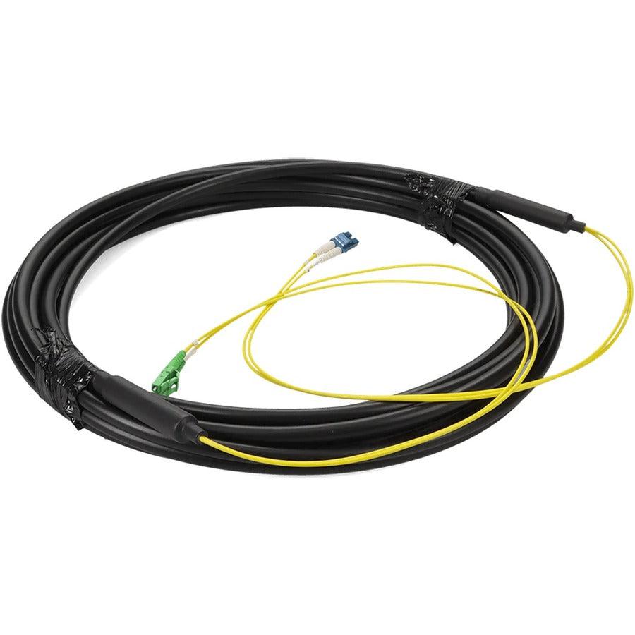 Addon Networks Add-Alc-Lc-10Ms9Smfo Fibre Optic Cable 10 M Ofnr Os2 Black, Yellow