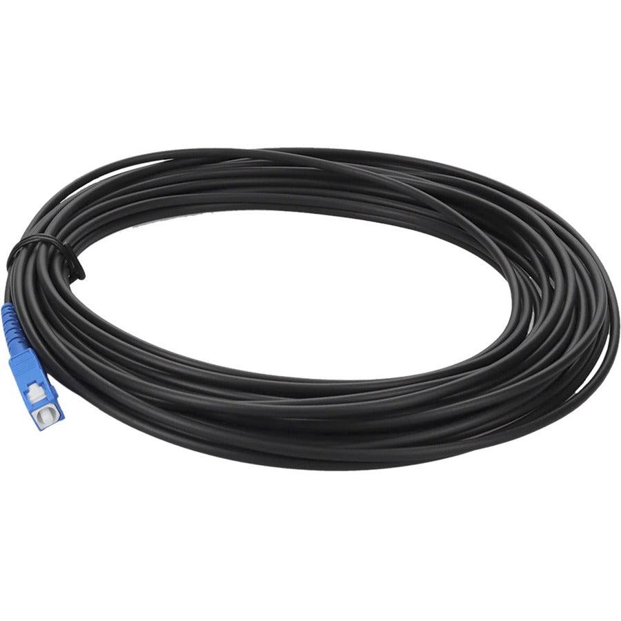 Addon Networks Add-Asc-Sc-1Ms9Smfo Fibre Optic Cable 1 M Ofnr Os2 Black