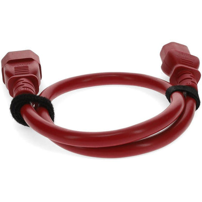 Addon Networks Add-C132C1418Awg3Ftrd Power Cable Red 0.91 M C14 Coupler C13 Coupler