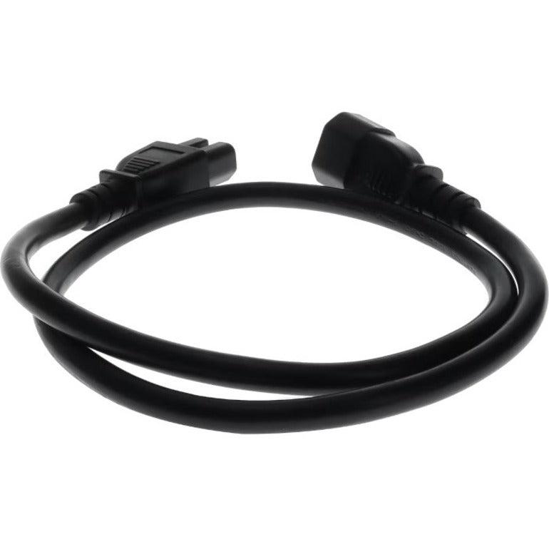 Addon Networks Add-C142C1514Awg15A6Ft Power Cable Black 1.8 M C14 Coupler C15 Coupler