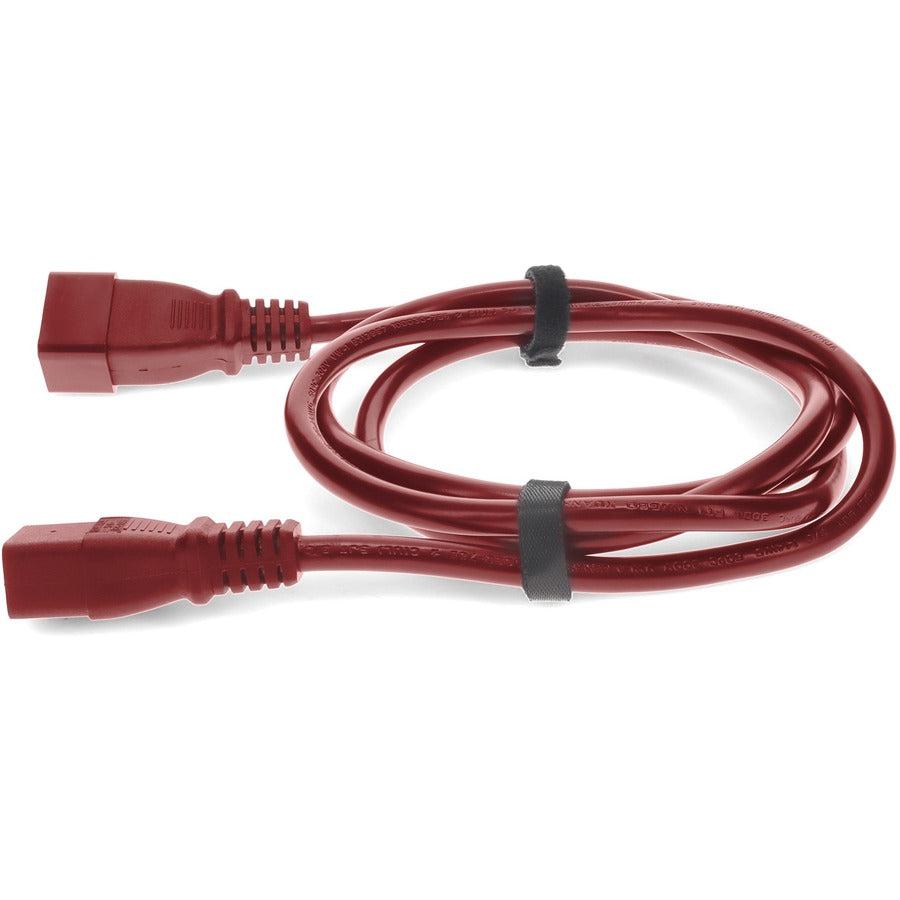 Addon Networks Add-C192C2016Awg3Ftrd Power Cable Red 0.91 M C20 Coupler C19 Coupler