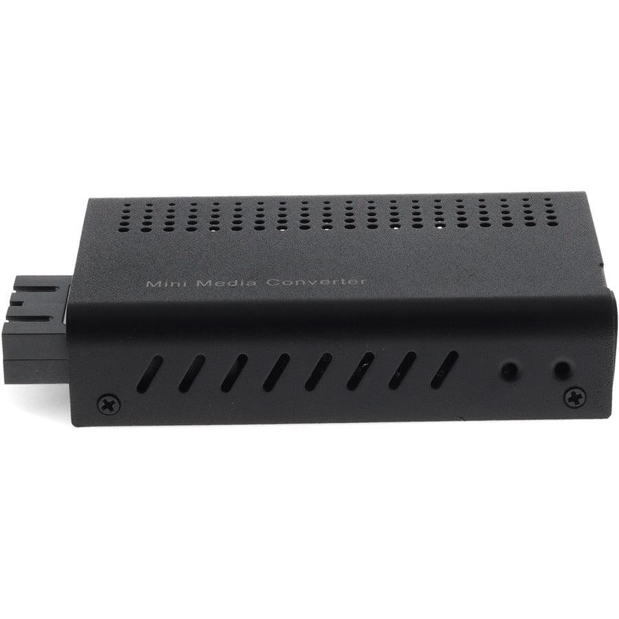 Addon Networks Add-Gmcmn-Lx-2Sc Network Media Converter 1000 Mbit/S 1310 Nm Single-Mode Black