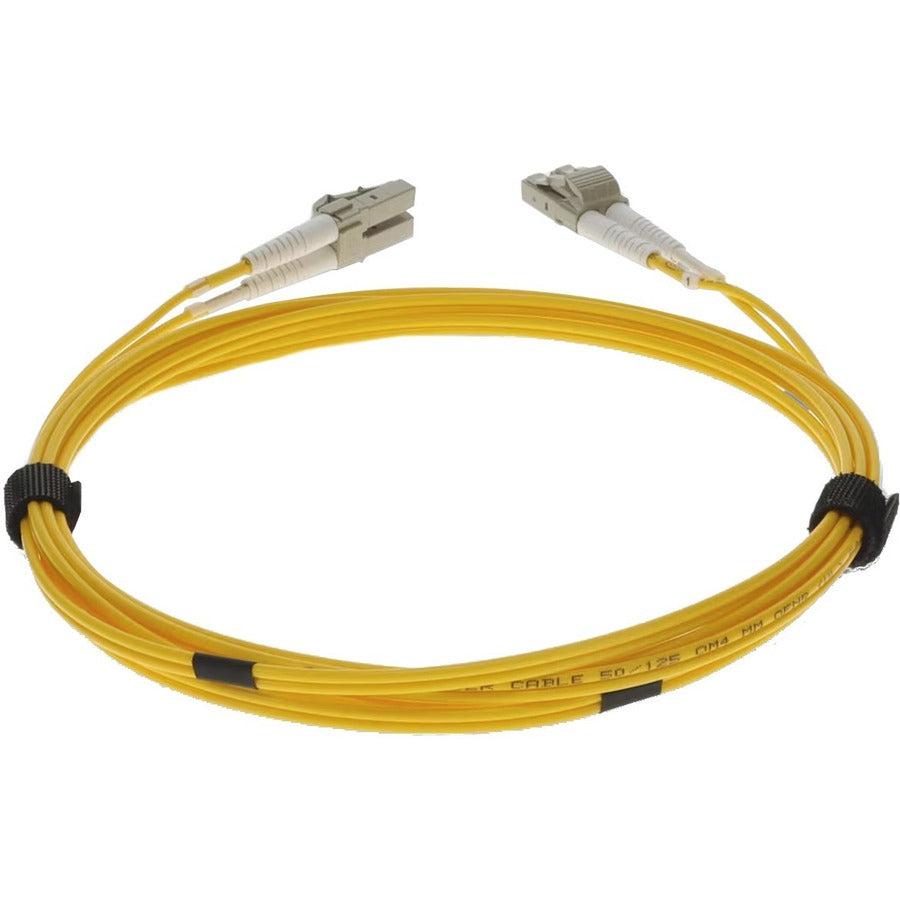 Addon Networks Add-Lc-Lc-10M5Om4-Yw-Taa Fibre Optic Cable 10 M Lomm Om4 Yellow