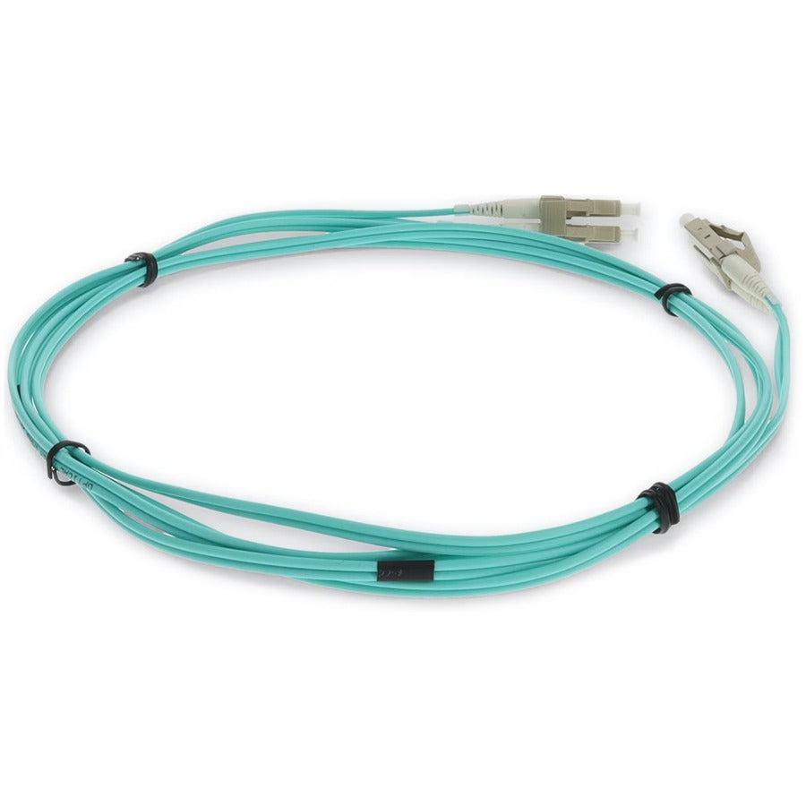 Addon Networks Add-Lc-Lc-2Mst5Om3 Fibre Optic Cable 2 M Cmr Om3 Aqua Colour