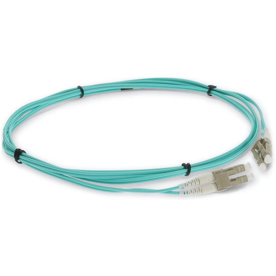 Addon Networks Add-Lc-Lc-2Mst5Om3 Fibre Optic Cable 2 M Cmr Om3 Aqua Colour