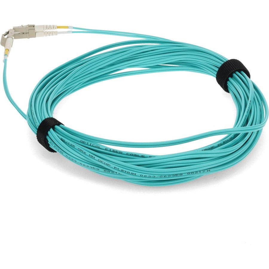 Addon Networks Add-Lc-Lc-3M5Om4P Fibre Optic Cable 3 M Om4 Aqua Colour