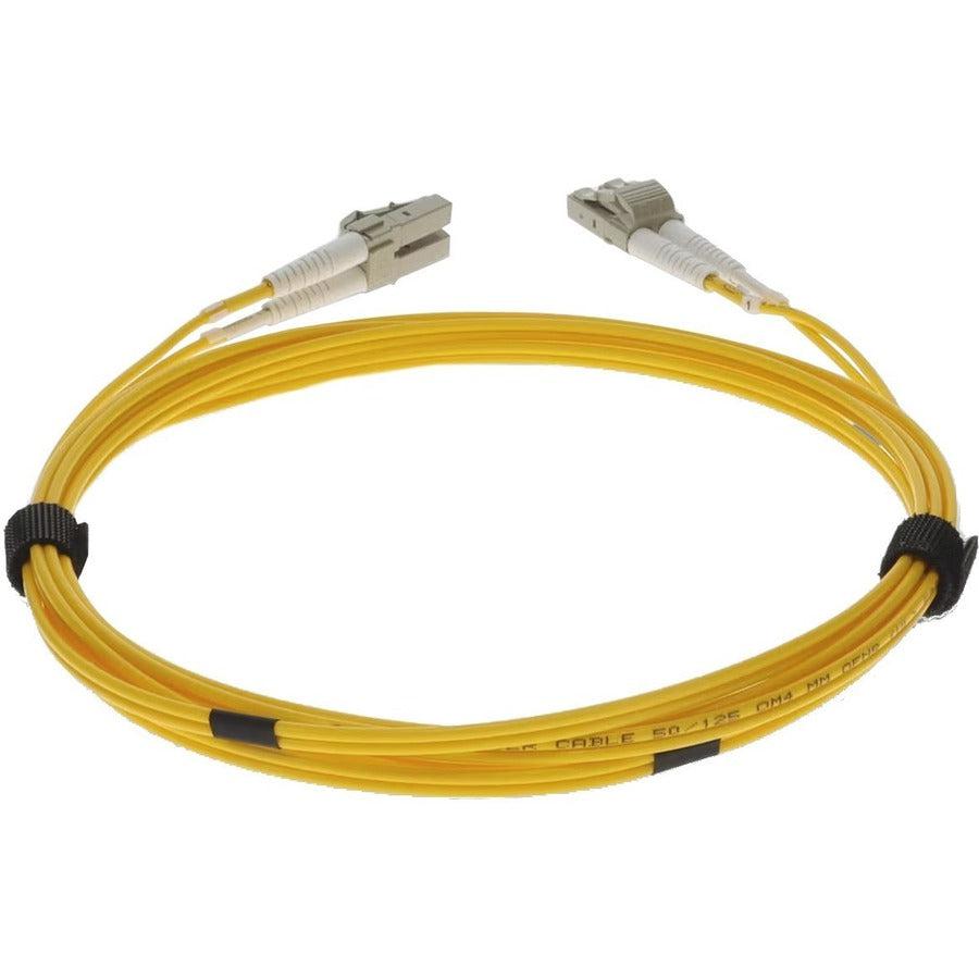 Addon Networks Add-Lc-Lc-5M5Om4-Yw-Taa Fibre Optic Cable 5 M Ofnr Om4 Yellow