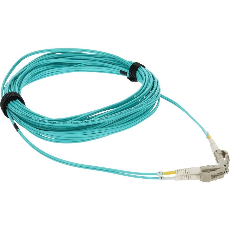 Addon Networks Add-Lc-Lc-7M5Om4P Fibre Optic Cable 7 M Om4 Aqua Colour