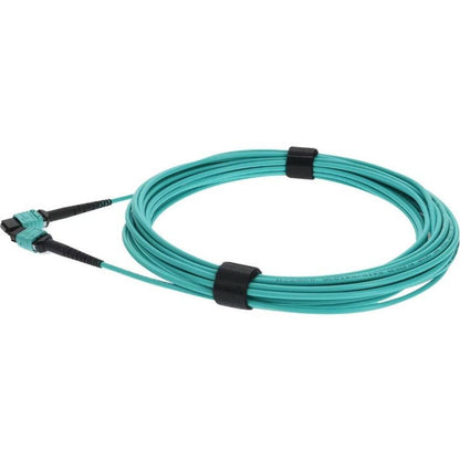 Addon Networks Add-Mpompo-9M5Om4P Fibre Optic Cable 9 M Mpo Lomm Om4 Aqua Colour