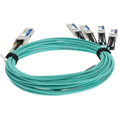 Addon Networks Add-Q28Ars28Ci-O10M Fibre Optic Cable 10 M Qsfp28 4X Sfp28