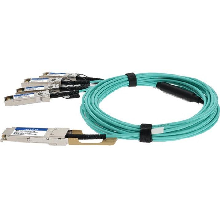 Addon Networks Add-Q28Ars28Ci-O10M Fibre Optic Cable 10 M Qsfp28 4X Sfp28