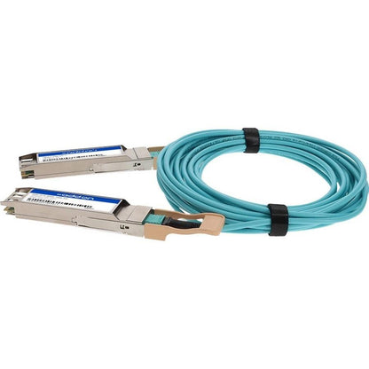 Addon Networks Aoc-O-O-400G-15M-Ao Fibre Optic Cable Om3 Aqua Colour