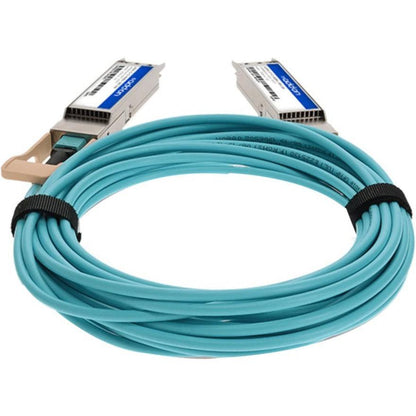 Addon Networks Aoc-O-O-400G-5M-Ao Fibre Optic Cable Om3 Aqua Colour