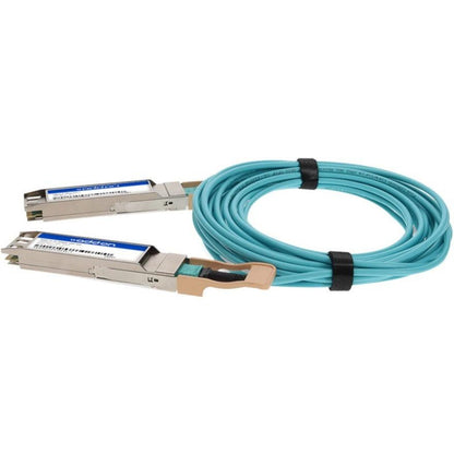 Addon Networks Aoc-O-O-400G-5M-Ao Fibre Optic Cable Om3 Aqua Colour