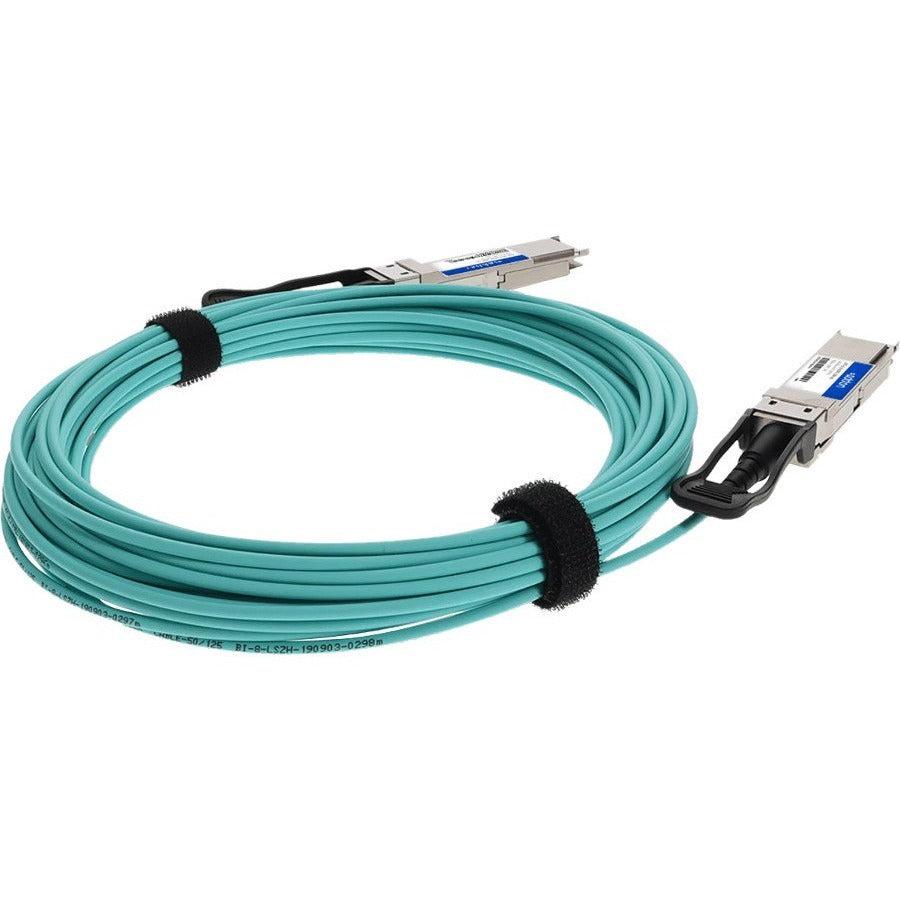 Addon Networks Aoc-Q-Q-200G-15M-Ao Infiniband Cable Qsfp56 Aqua Colour