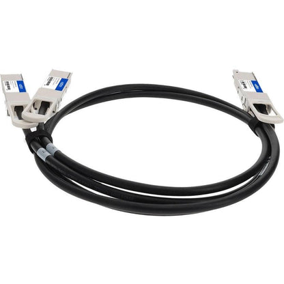 Addon Networks Cab-D-D-200G-1M-Ao Infiniband Cable Qsfp-Dd Black, Silver