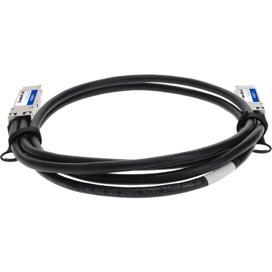 Addon Networks Cab-D-D-200G-2-5M-Ao Infiniband Cable 2.5 M Qsfp-Dd Black, Silver