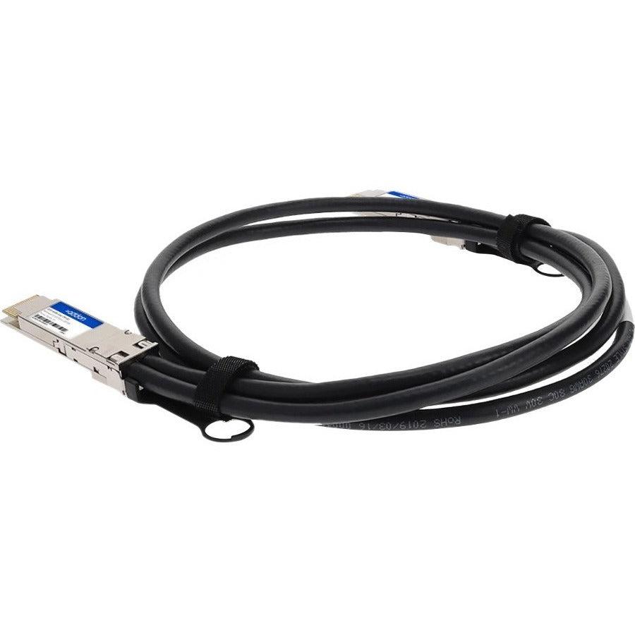 Addon Networks Cab-D-D-200G-2-5M-Ao Infiniband Cable 2.5 M Qsfp-Dd Black, Silver