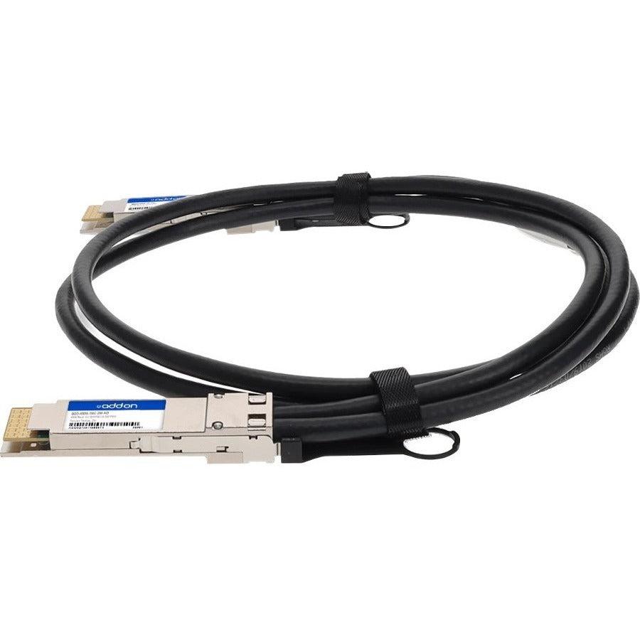 Addon Networks Cab-D-D-200G-2-5M-Ao Infiniband Cable 2.5 M Qsfp-Dd Black, Silver