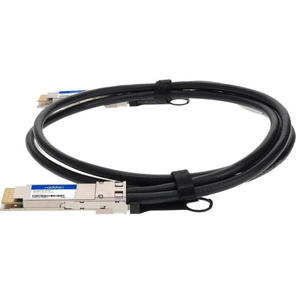 Addon Networks Cab-D-D-200G-2M-Ao Infiniband Cable Qsfp-Dd Black, Silver