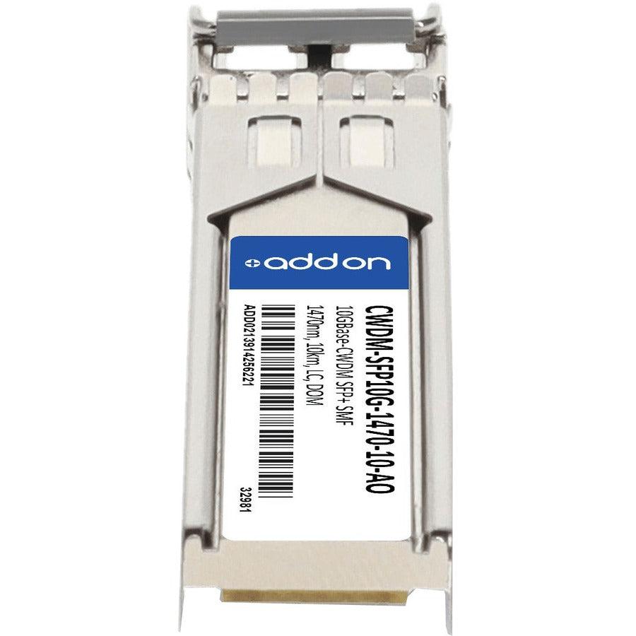 Addon Networks Cisco Cwdm-Sfp10G-1470-10 Compatible Taa Compliant 10Gbase-Cwdm Sfp+ Transceiver (Smf, 1470Nm, 10Km, Lc, Dom)