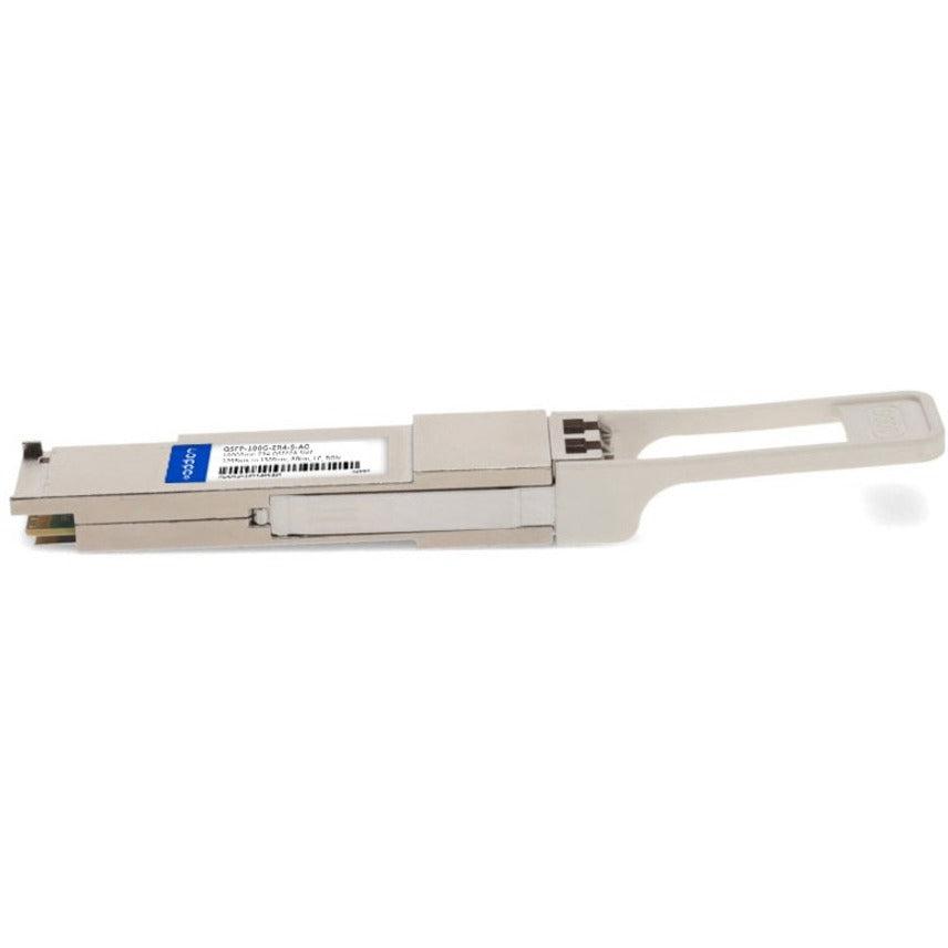 Addon Networks Cisco Qsfp-100G-Zr4-S Compatible Taa Compliant 100Gbase-Zr4 Qsfp28 Transceiver (Smf, 1295Nm To 1309Nm, 80Km, Lc, Dom)