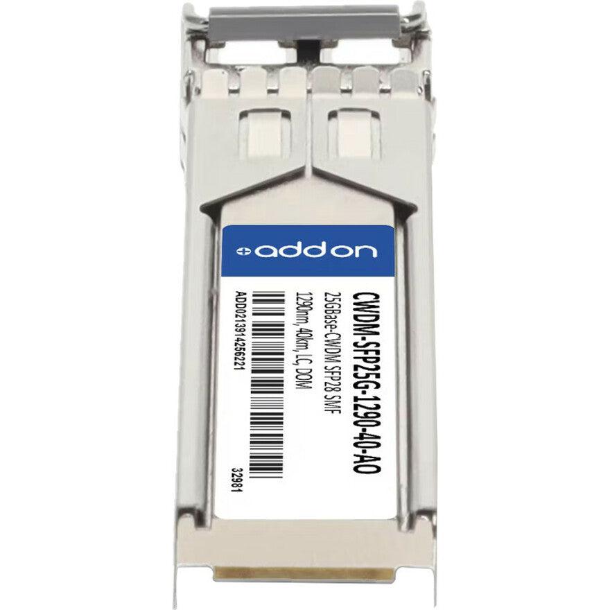 Addon Networks Cwdm-Sfp25G-1290-40-Ao Network Transceiver Module Fiber Optic 25000 Mbit/S Sfp28 1290 Nm