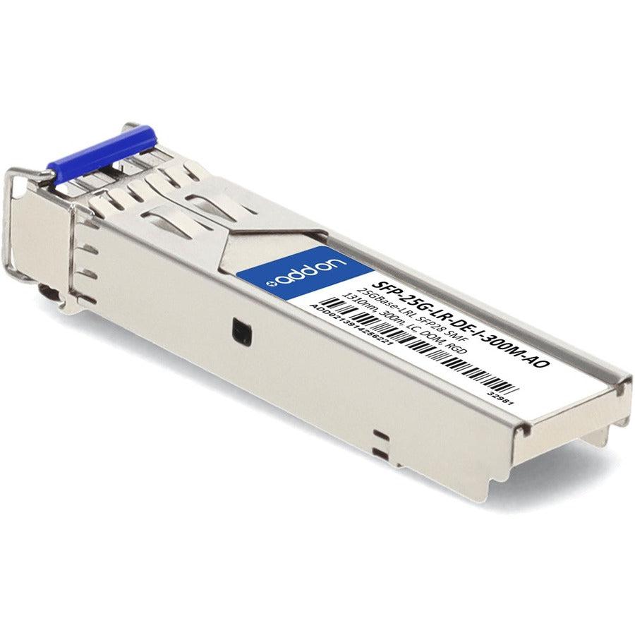 Addon Networks Dell Sfp-25G-Lr-De-I Compatible Taa Compliant 25Gbase-Lrl Sfp28 Transceiver Capable (Smf, 1310Nm, 300M, Lc, Dom, Rugged)