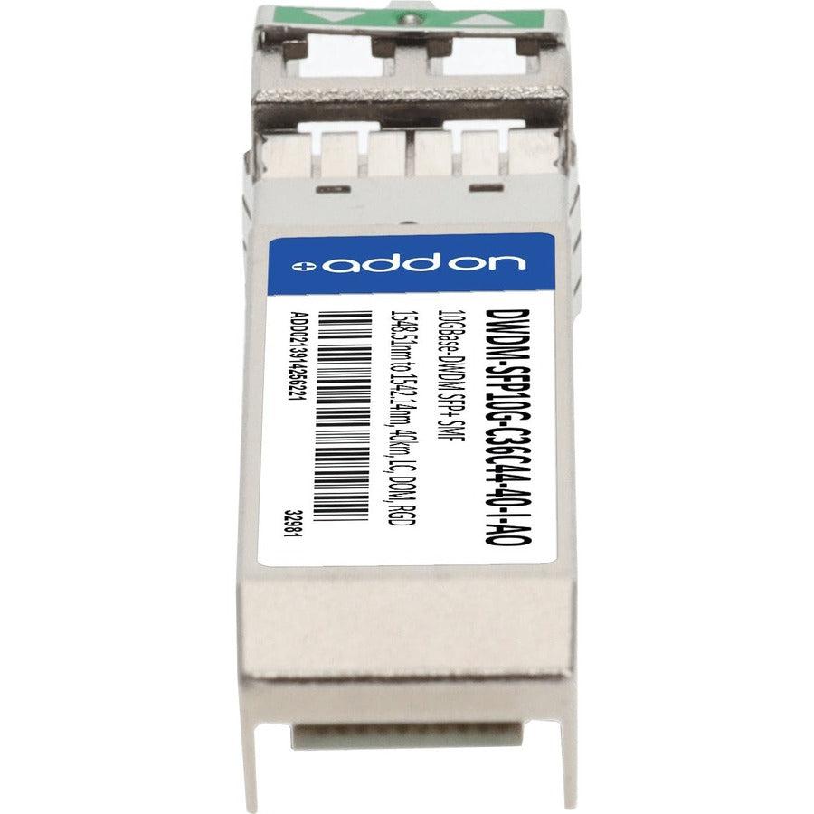 Addon Networks Dwdm-Sfp10G-C36C44-40-I-Ao Network Transceiver Module Fiber Optic Sfp+