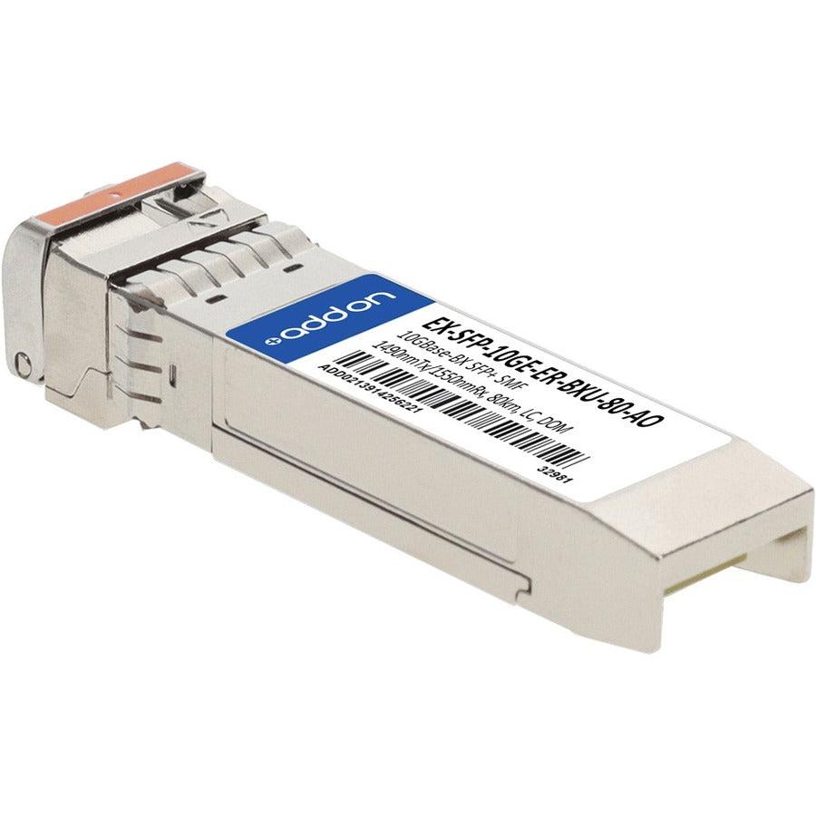 Addon Networks Ex-Sfp-10Ge-Er-Bxu-80-Ao Network Transceiver Module Fiber Optic 10000 Mbit/S Sfp+ 1550 Nm