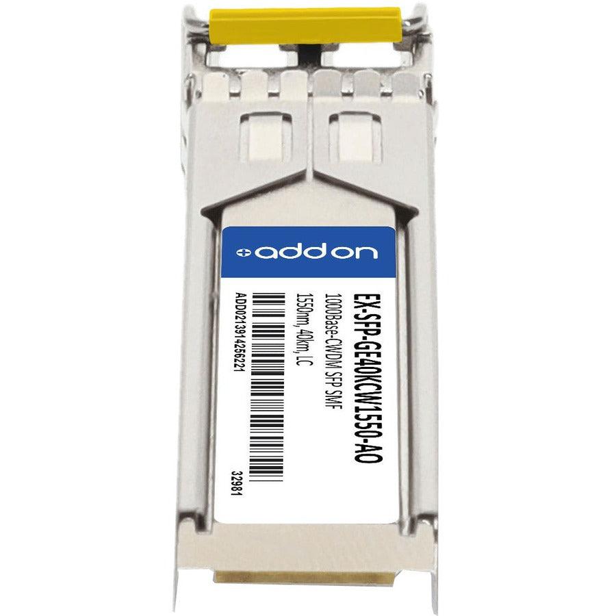 Addon Networks Ex-Sfp-Ge40Kcw1550-Ao Network Transceiver Module Fiber Optic 1000 Mbit/S 1550 Nm