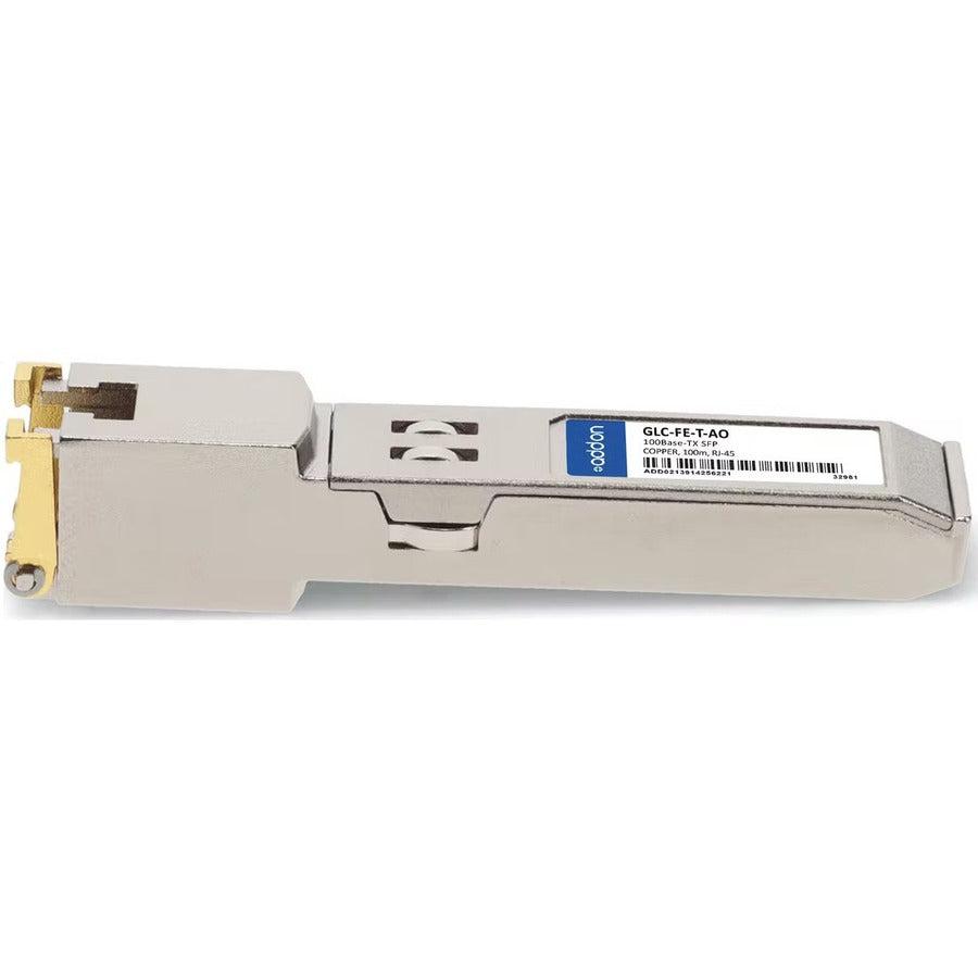 Addon Networks Glc-Fe-T-Ao Network Transceiver Module Copper 100 Mbit/S Sfp