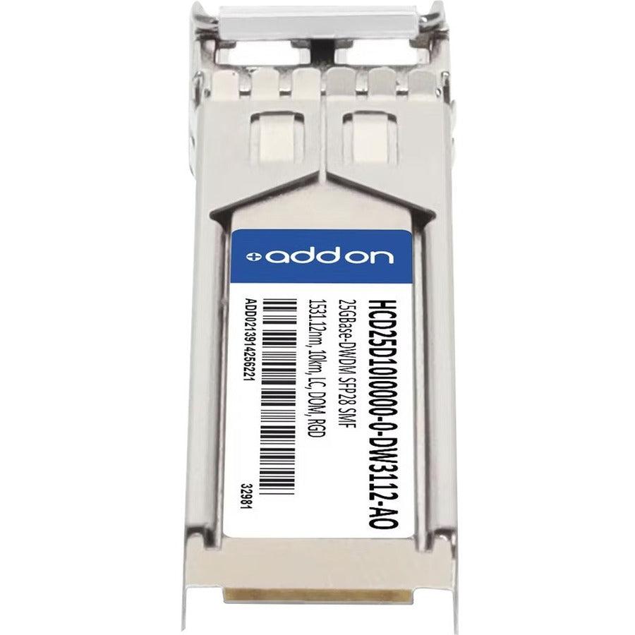 Addon Networks Hcd25D10I0000-0-Dw3112-Ao Network Transceiver Module Fiber Optic Sfp28 1531.12 Nm