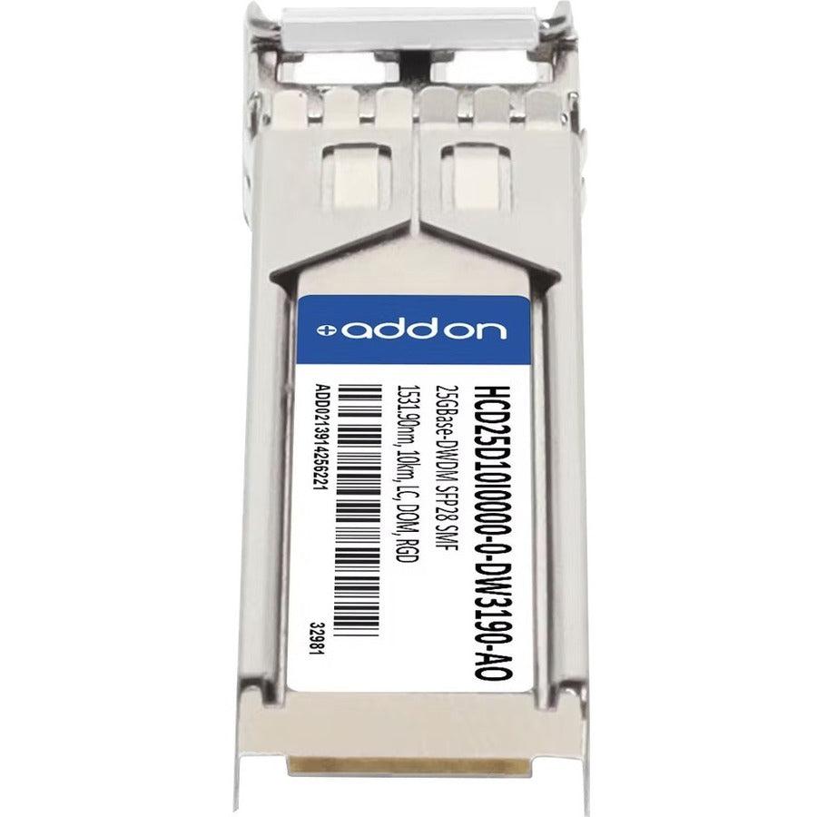 Addon Networks Hcd25D10I0000-0-Dw3190-Ao Network Transceiver Module Fiber Optic Sfp28 1531.9 Nm
