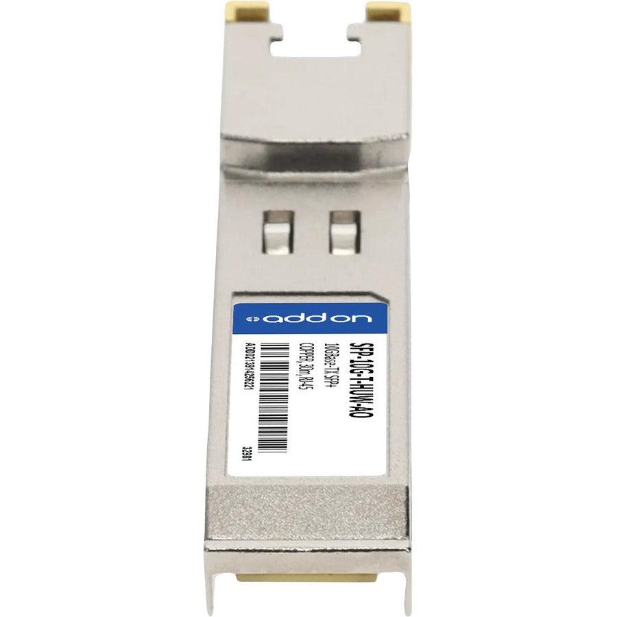 Addon Networks Huawei Sfp-10G-T-Huw Compatible Taa Compliant 10Gbase-Tx Sfp+ Transceiver (Copper, 30M, Rj-45)