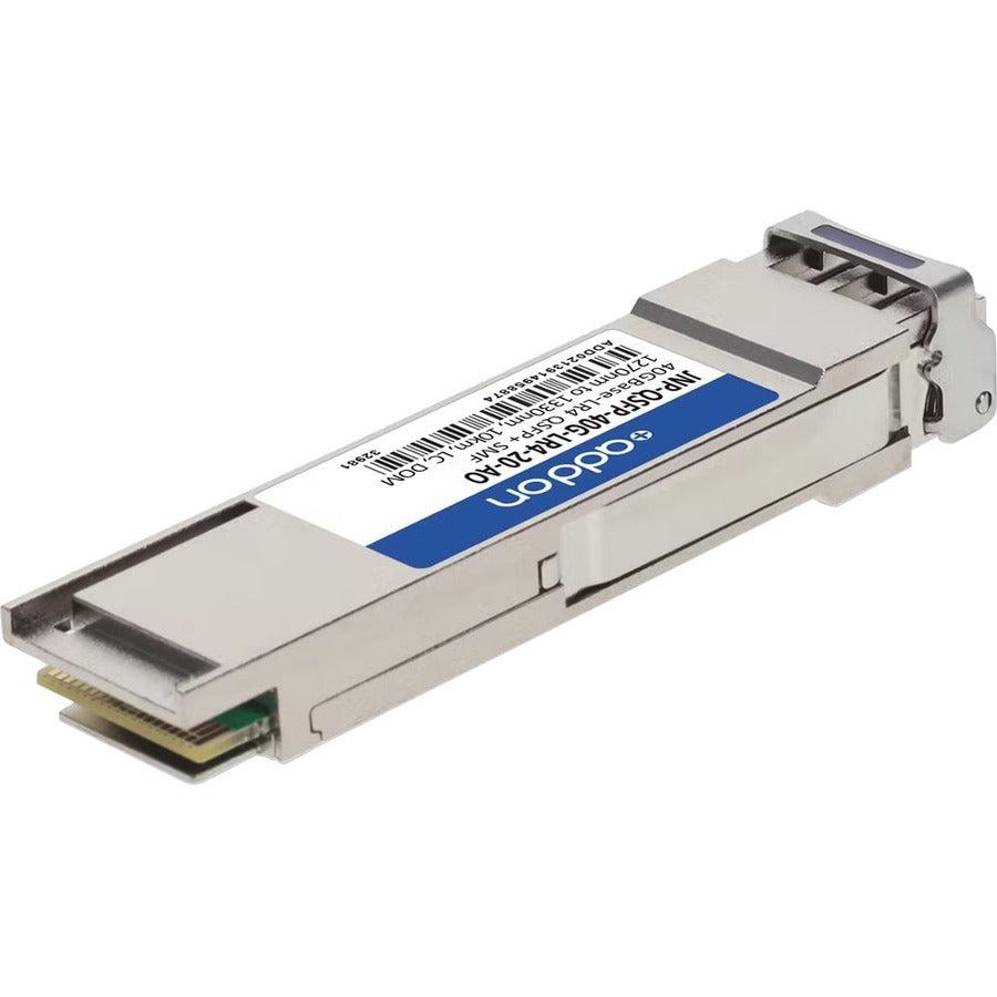 Addon Networks Jnp-Qsfp-40G-Lr4-20-Ao Network Transceiver Module Fiber Optic 40000 Mbit/S Qsfp+ 1330 Nm