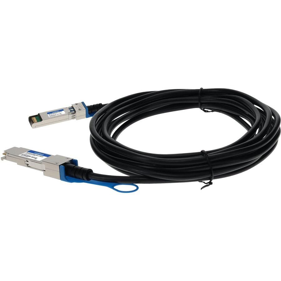 Addon Networks Jnp-Qsfp-Sfp28G-Dac-2-5M-Ao Infiniband Cable 2.5 M Qsfp28 Sfp28 Black