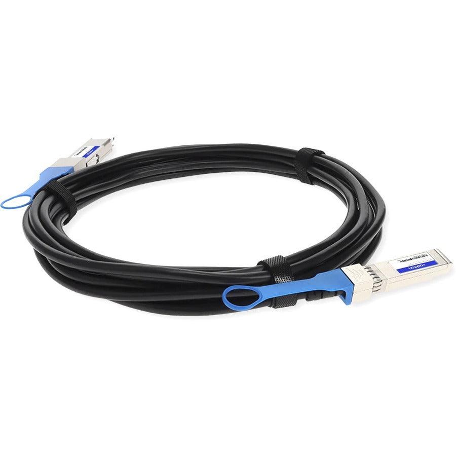 Addon Networks Jnp-Qsfp-Sfp28G-Dac-3M-Ao Infiniband Cable Qsfp28 Sfp28 Black