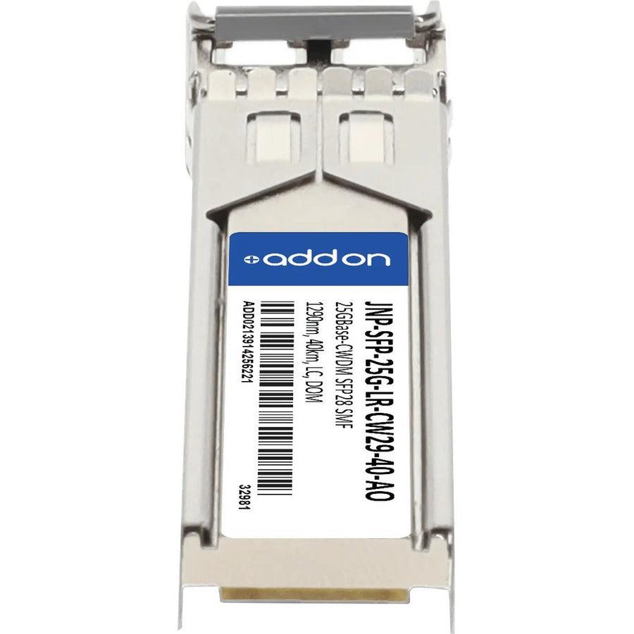 Addon Networks Jnp-Sfp-25G-Lr-Cw29-40-Ao Network Transceiver Module Fiber Optic 25000 Mbit/S Sfp28 1290 Nm