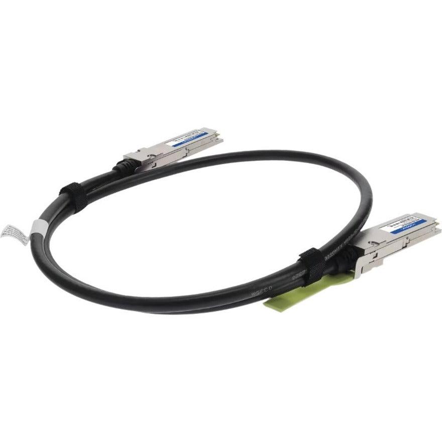 Addon Networks Mcp1650-H001E30-Ao Infiniband Cable 1 M Qsfp56 Black, Silver