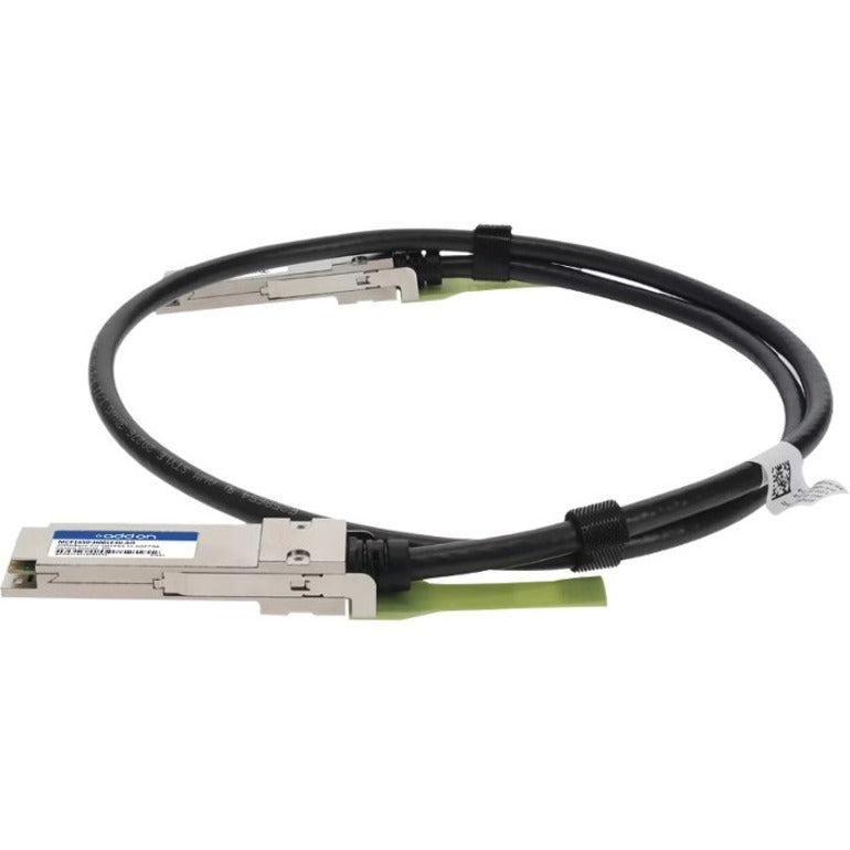 Addon Networks Mcp1650-H00Ae30-Ao Infiniband Cable 0.5 M Qsfp56 Black