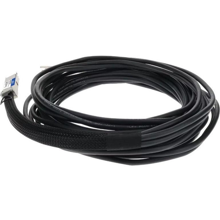 Addon Networks Mcp7H50-H001R30-Ao Infiniband Cable 1 M Qsfp56 2Xqsfp56 Black