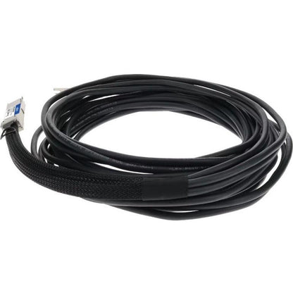 Addon Networks Mcp7H50-H002R26-Ao Infiniband Cable 2 M Qsfp56 2Xqsfp56 Black, Silver