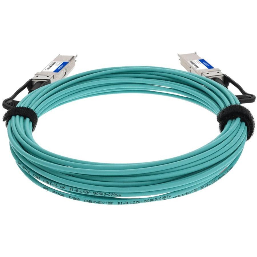 Addon Networks Mfs1S00-H001E-Ao Infiniband Cable 1 M Qsfp56 Aqua Colour