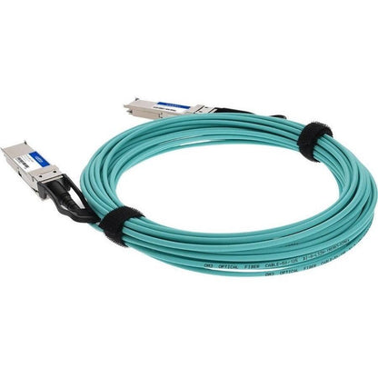 Addon Networks Mfs1S00-H015E-Ao Infiniband Cable 15 M Qsfp56 Aqua Colour