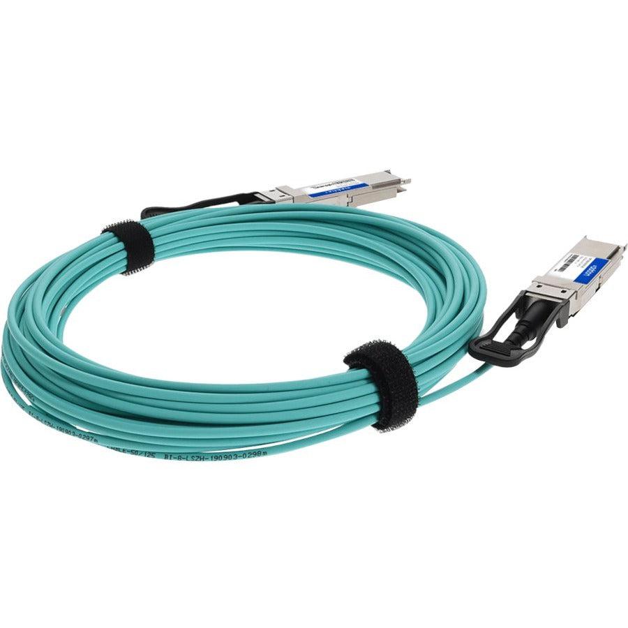 Addon Networks Mfs1S00-V001E-Ao Infiniband Cable 1 M Qsfp56 Aqua Colour