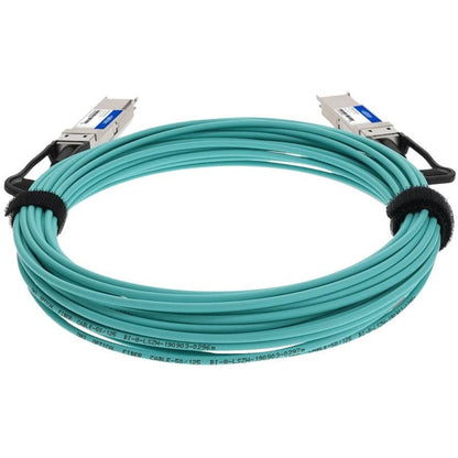 Addon Networks Mfs1S00-V001E-Ao Infiniband Cable 1 M Qsfp56 Aqua Colour