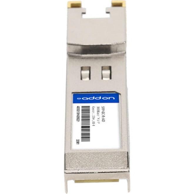 Addon Networks Mrv Sfp-Gc-R Compatible Taa Compliant 10/100/1000Base-Tx Sfp Transceiver (Copper, 100M, Rj-45)