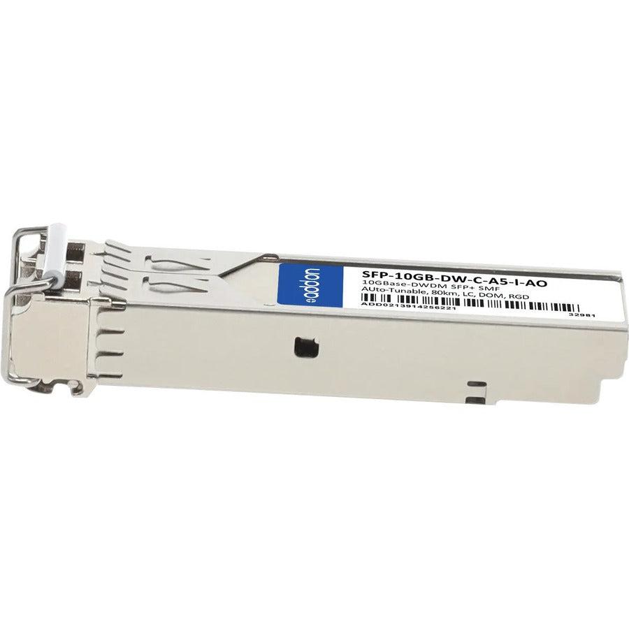 Addon Networks Msa And Taa Compliant 10Gbase-Dwdm 50Ghz Sfp+ Transceiver (Smf, Auto-Tunable, 80Km, Lc, Dom, Rugged)