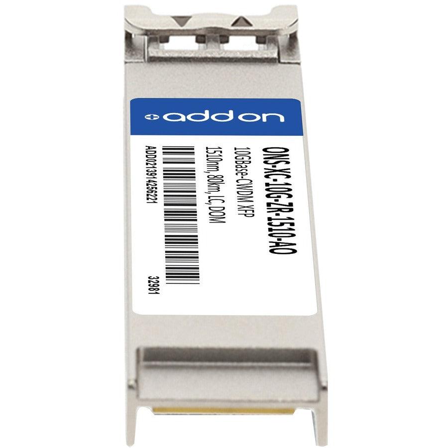 Addon Networks Ons-Xc-10G-Zr-1510-Ao Network Transceiver Module Fiber Optic 10000 Mbit/S Xfp 1510 Nm